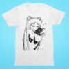 Sailor Moon Usagi & Cat 2 T-Shirt