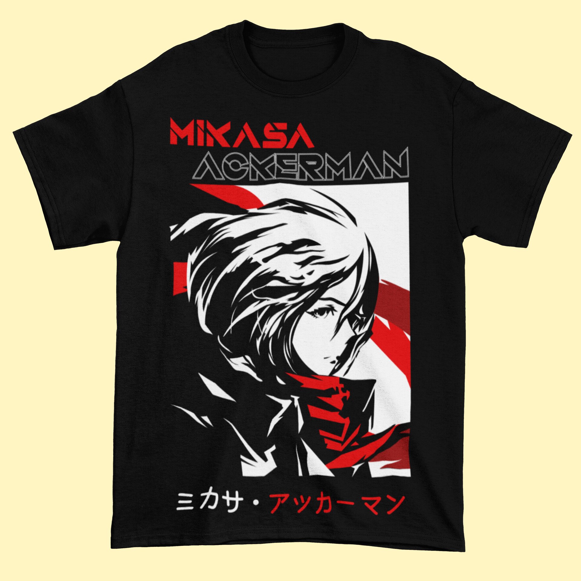 Attack On Titan Mikasa 3 T-Shirt