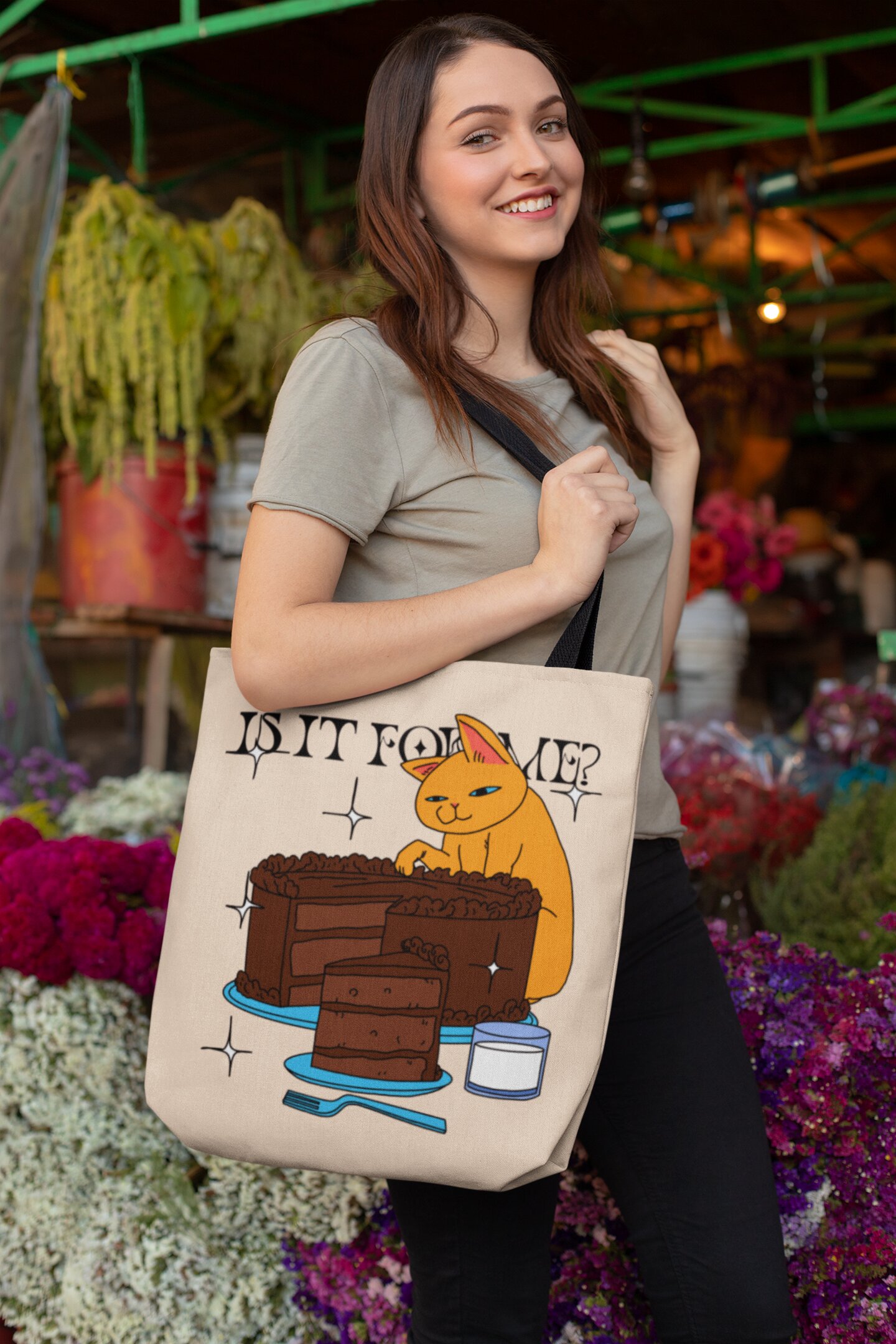 Is It For Me Tote Bag