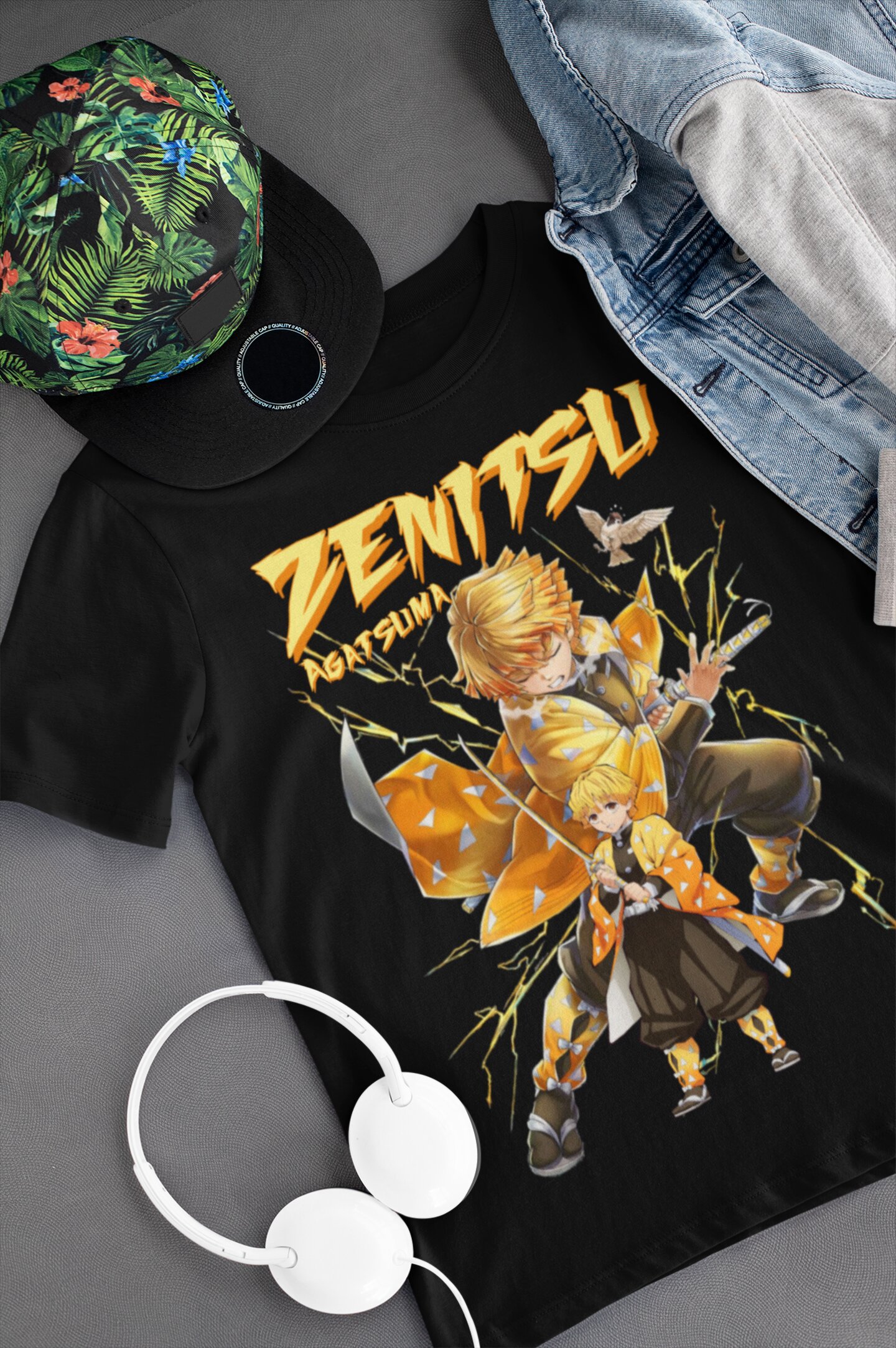 Demon Slayer Zenitsu 4 T-Shirt