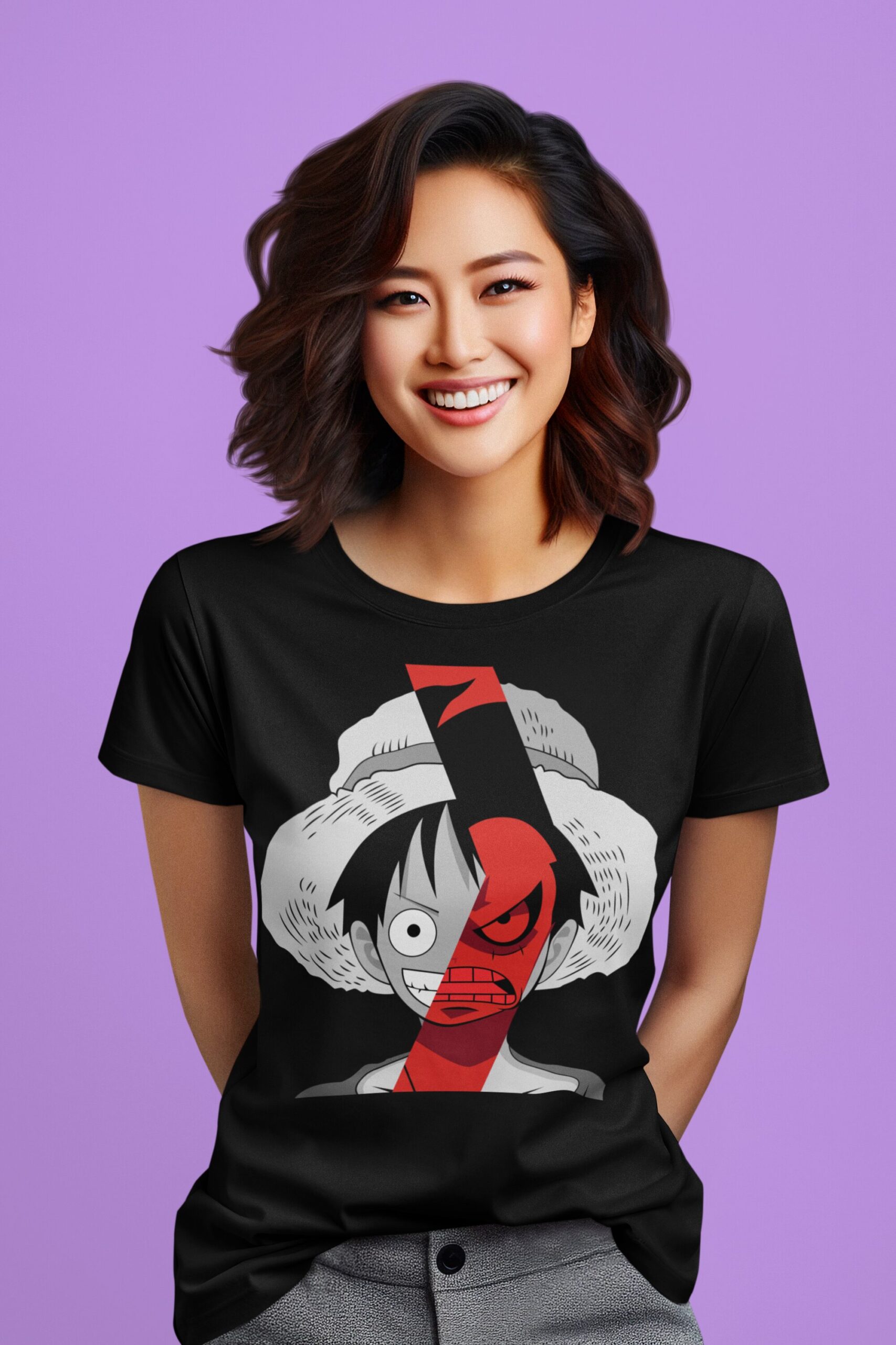 Anime One Piece Monkey D. Luffy 5 T-Shirt