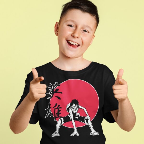 Anime One Piece Red Sun T-Shirt