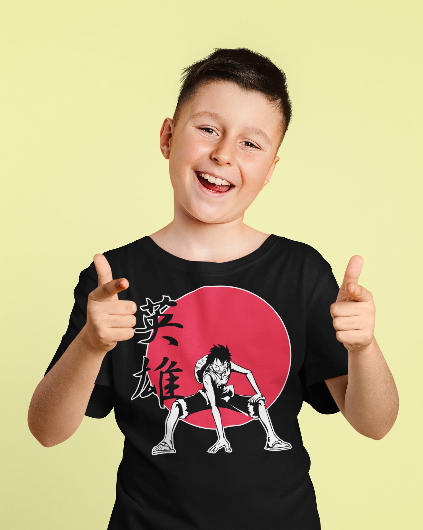 Anime One Piece Red Sun T-Shirt