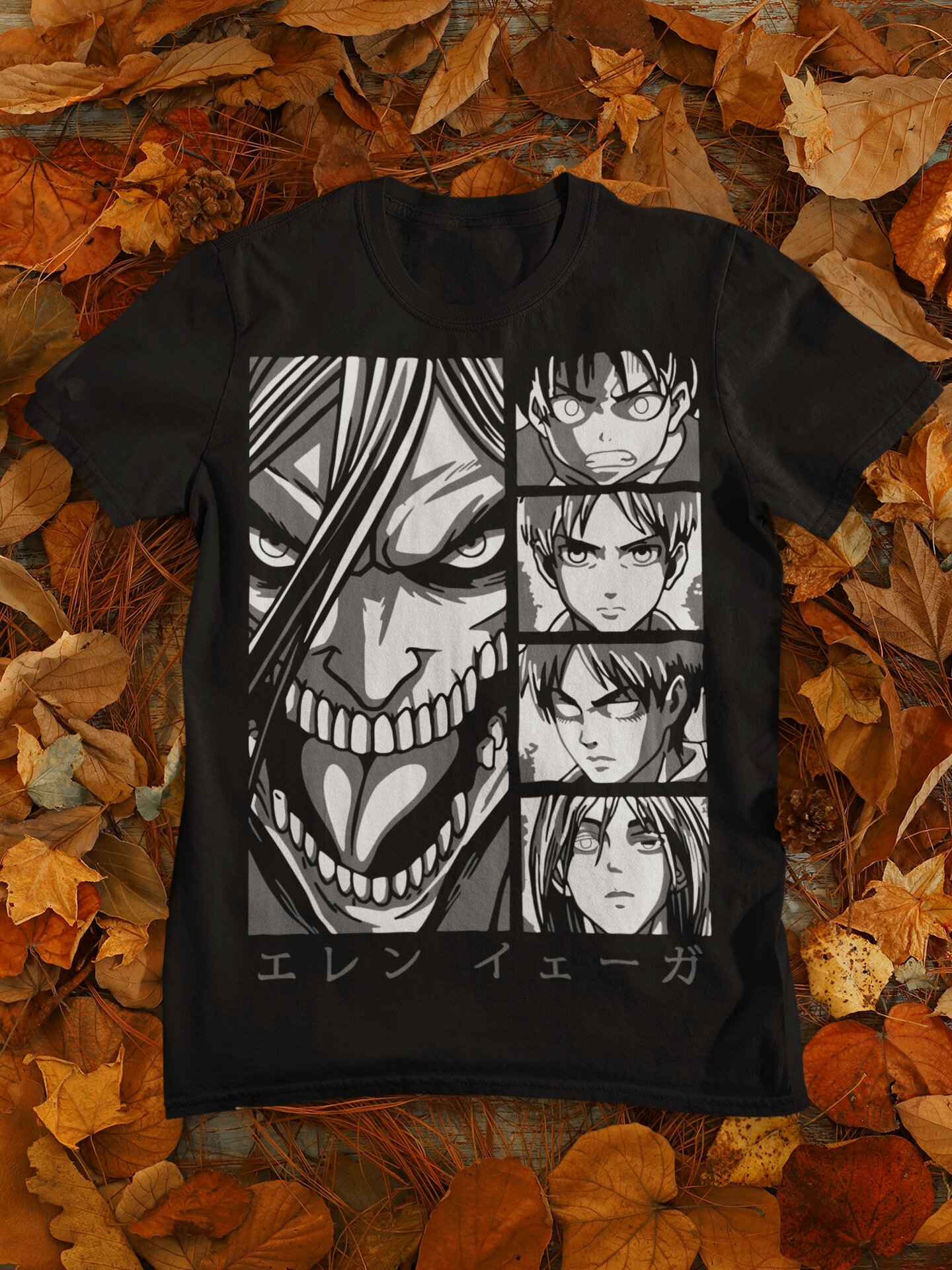 Attack On Titan character 3 T-Shirt