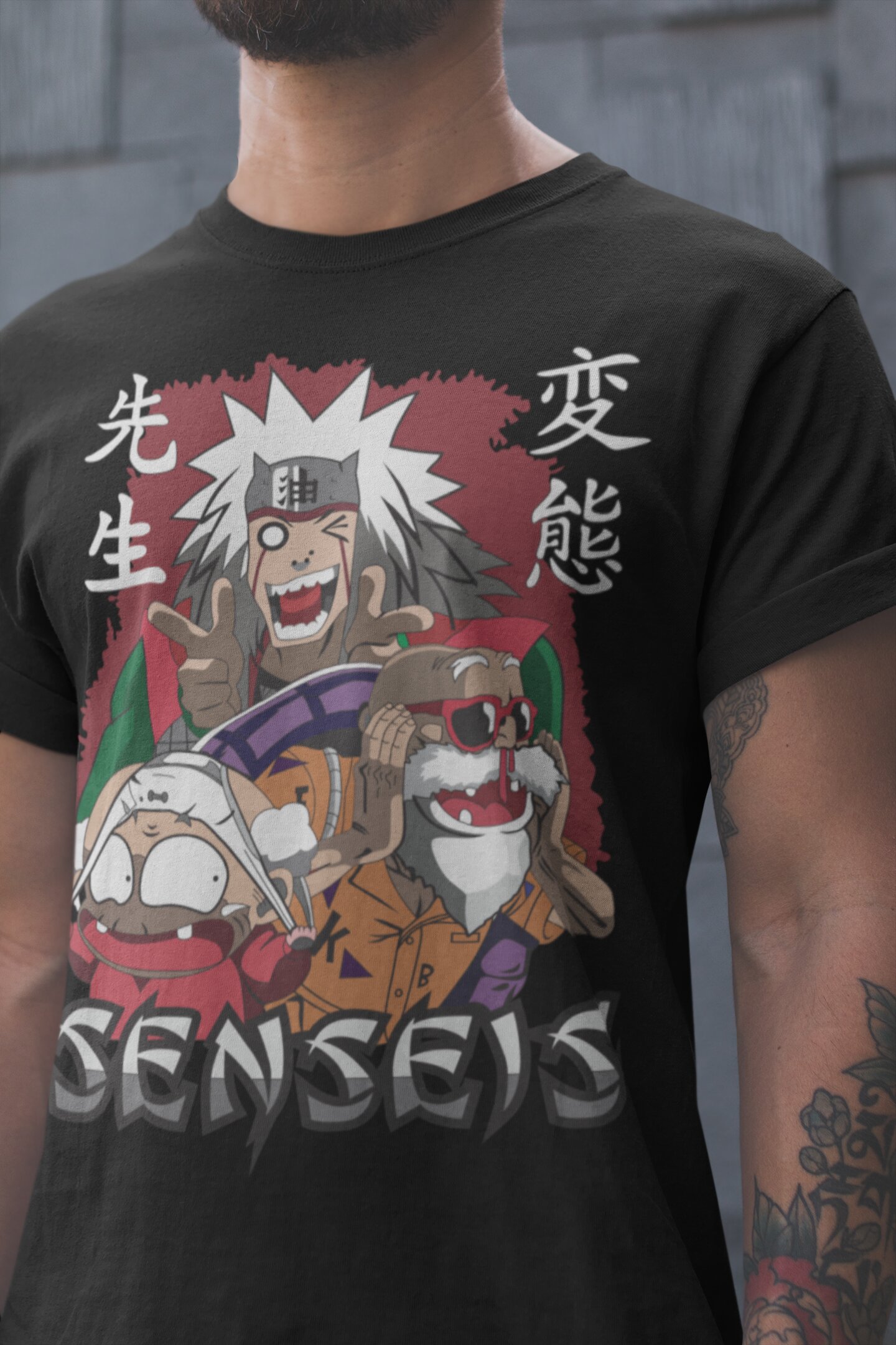 Anime Naruto Senseis T-Shirt