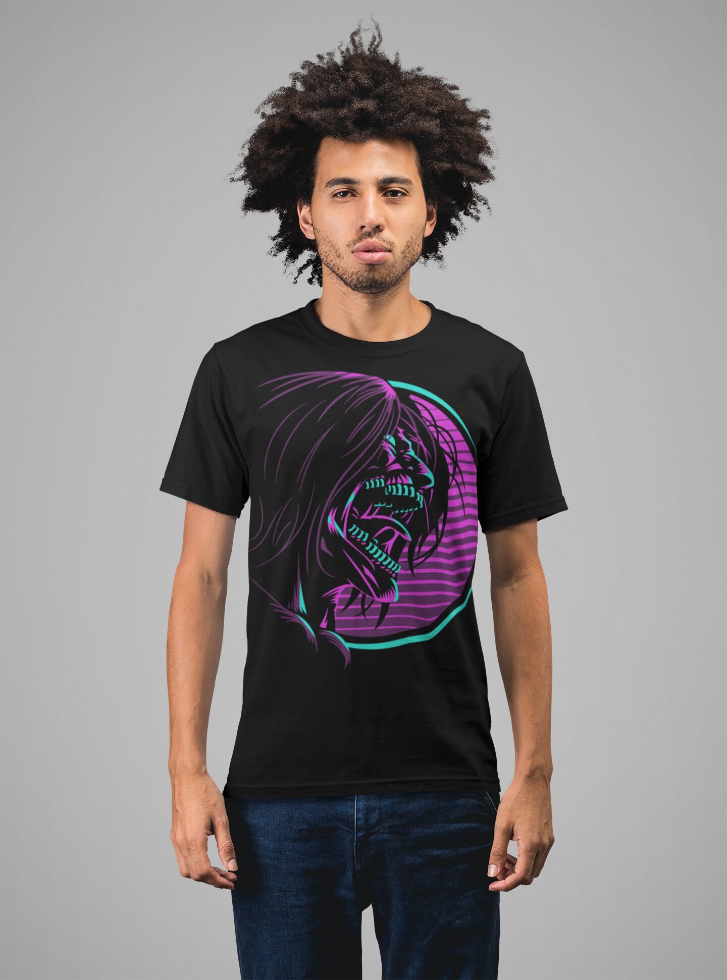 Attack On Titan character 4 T-Shirt Attack On Titan character 4 T-Shirt