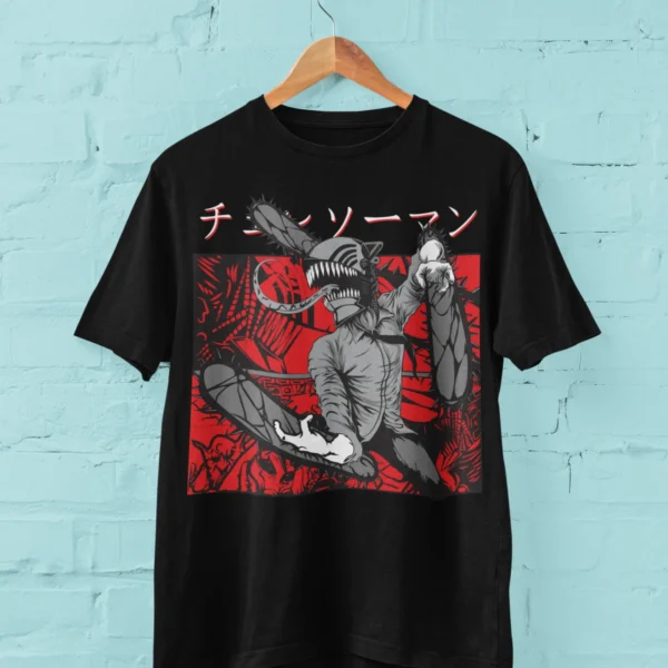 Anime Chainsaw Man 3 T-Shirt