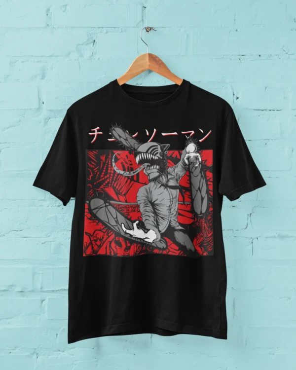 Anime Chainsaw Man 3 T-Shirt