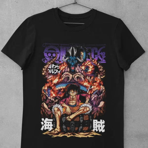 Anime One Piece Monkey Luffy 17 T-Shirt2