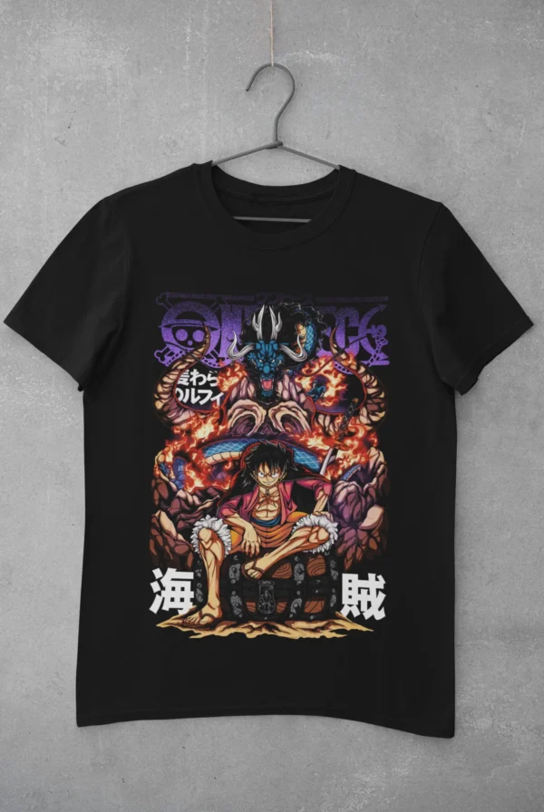 Anime One Piece Monkey Luffy 17 T-Shirt2