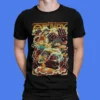 Anime One Piece Monkey Luffy Side T-Shirt
