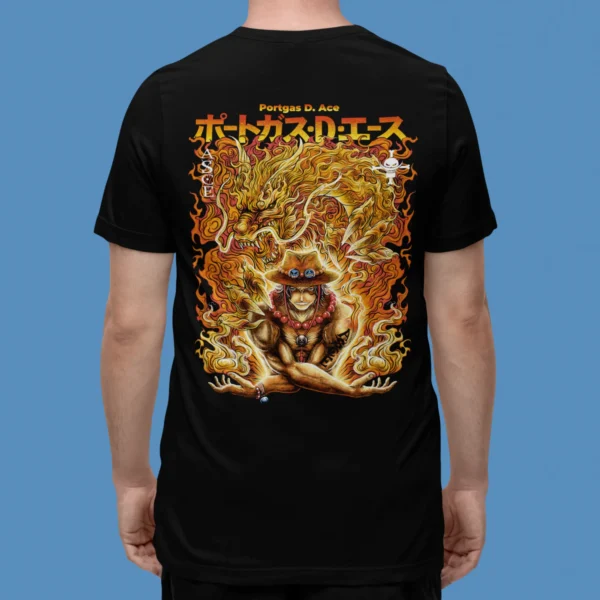 Anime One Piece Portgas D. Ace 4 T-Shirt