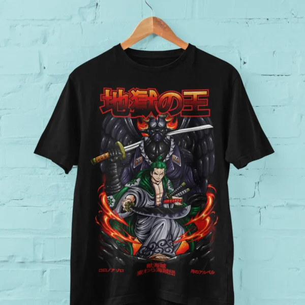 Anime One Piece Roronoa Zoro 3 T-Shirt