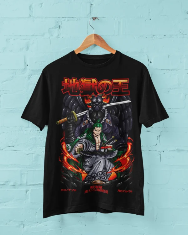 Anime One Piece Roronoa Zoro 3 T-Shirt
