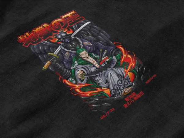 Anime One Piece Roronoa Zoro 3 T-Shirt3