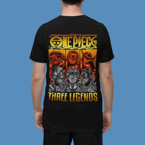Anime One Piece Three Legends T-Shirt