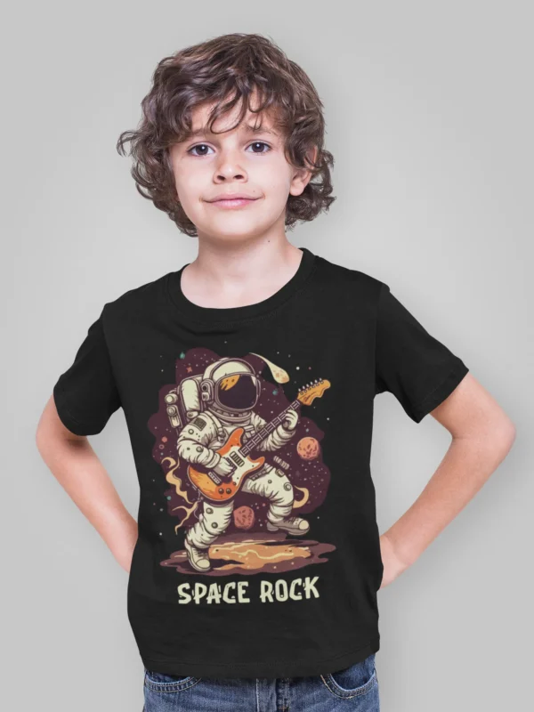 Astronaut Space Rock Guitar T-shirt