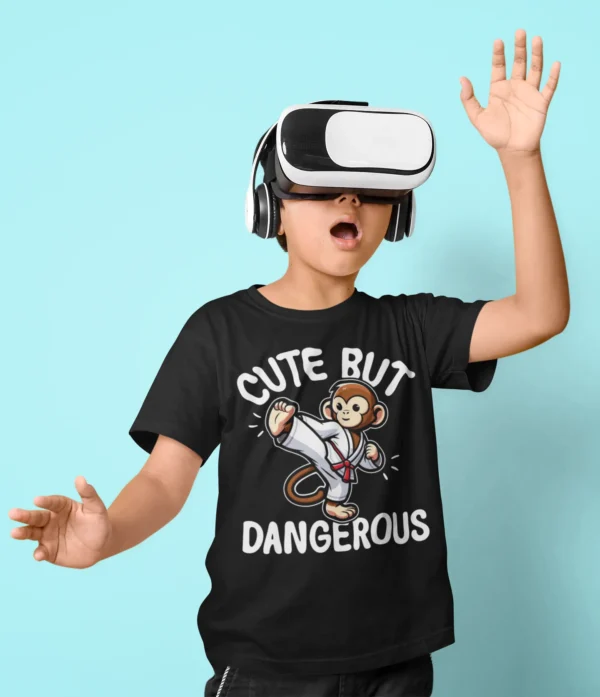 Monkey Cute but Dangerous 2 T-shirt
