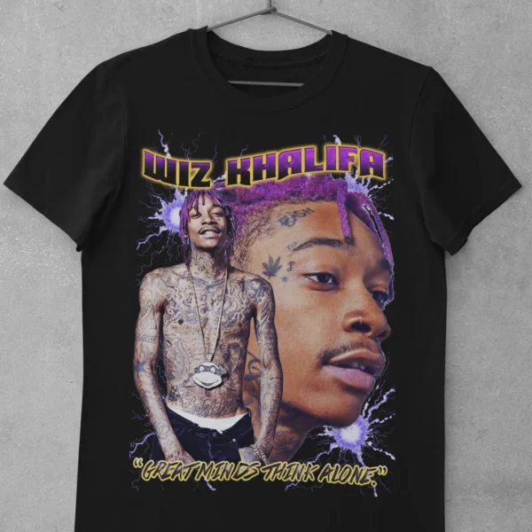 Music Wiz Khalifa T-shirt