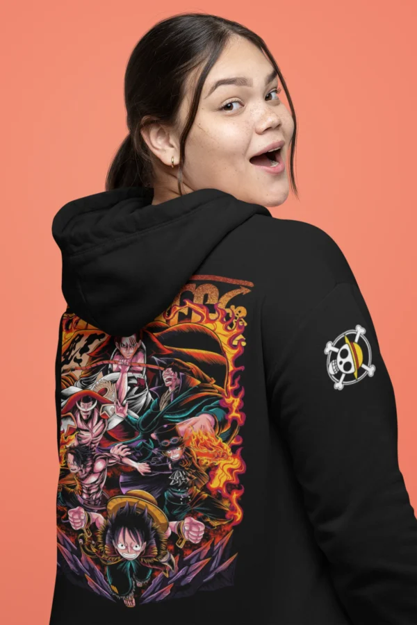 One Piece Monkey Luffy 4 Hoodie