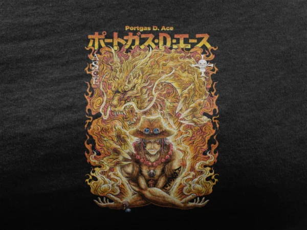 One Piece Portgas D. Ace Hoodie3