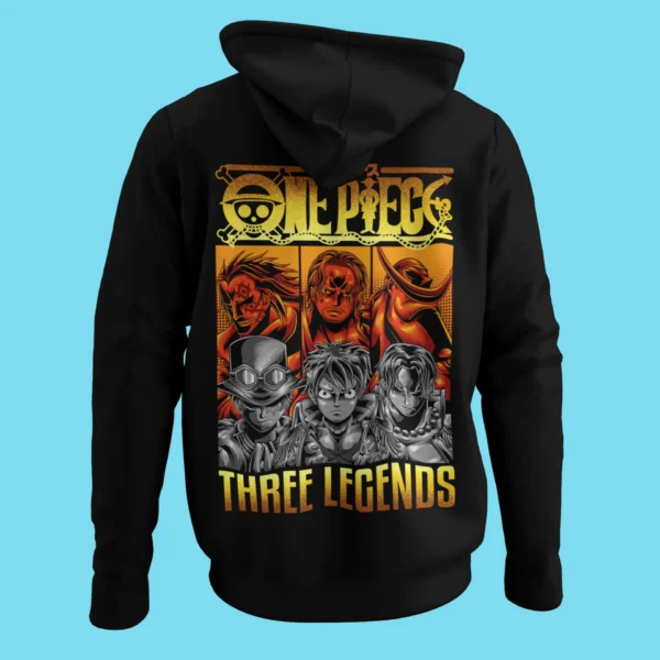 One Piece Three Legends Hoodie