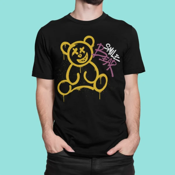 Streetwear Bear Smile Bear T-Shirt