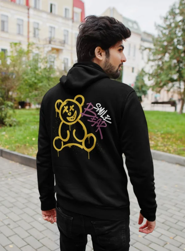 Streetwear Bear Smile Bear Hoodie