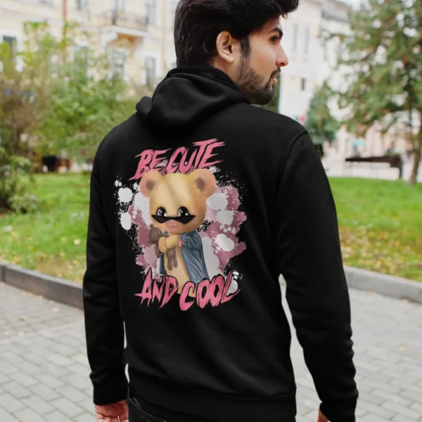 Streetwear Be Cute And Cool Bear Hoodie