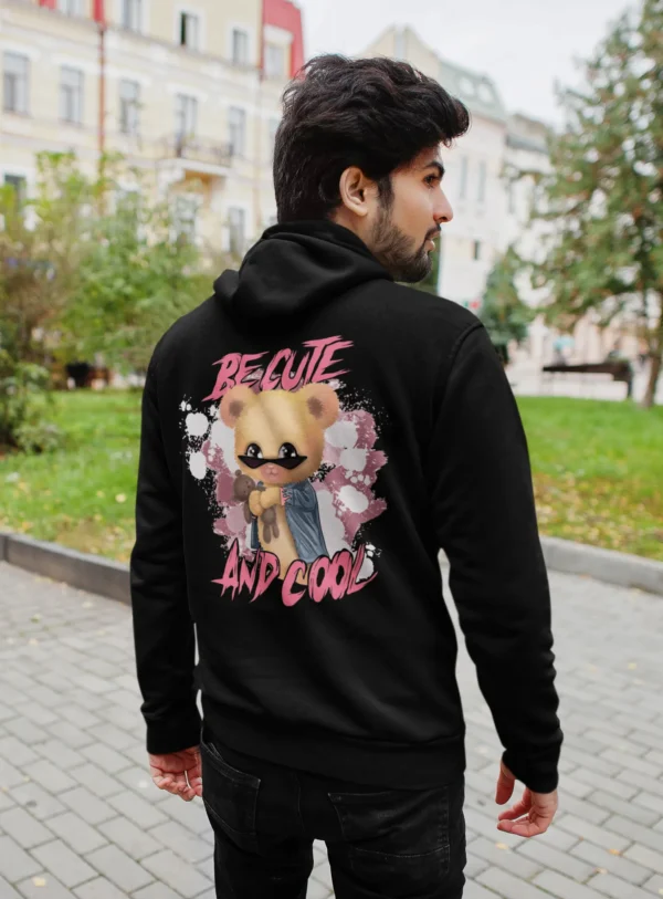 Streetwear Be Cute And Cool Bear Hoodie
