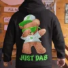 Streetwear Bear Just Dab Hoodie