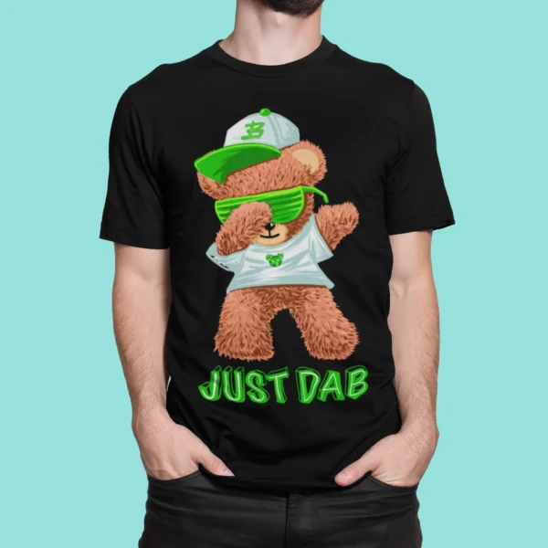 Streetwear Bear Just Dab T-Shirt
