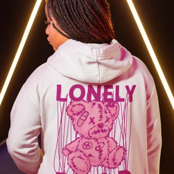 Streetwear Bear Lonely Bear Hoodie