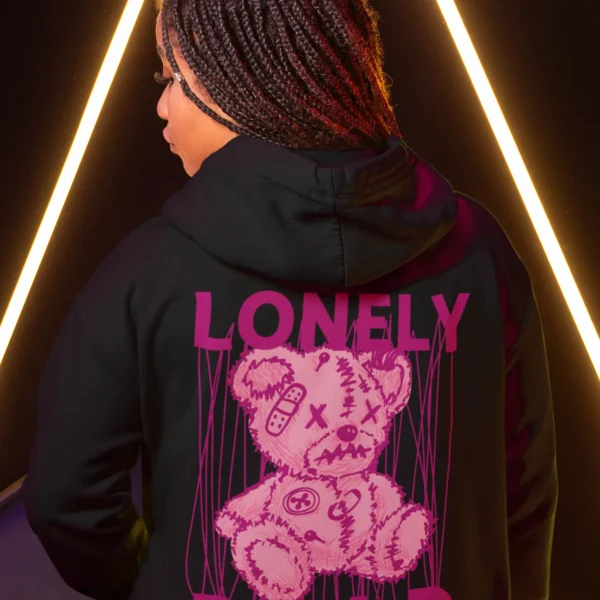 Streetwear Bear Lonely Bear Hoodie
