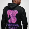 Streetwear Bear Wanna Sleep Hoodie