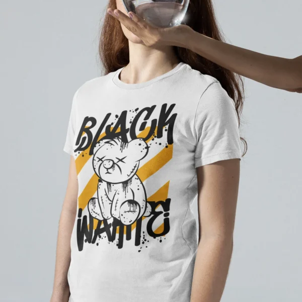 Streetwear Black Bear T-Shirt