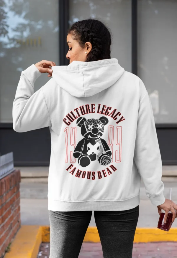 Streetwear Culture Legacy Bear Hoodie