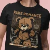 Streetwear Fake Romance Bear T-Shirt