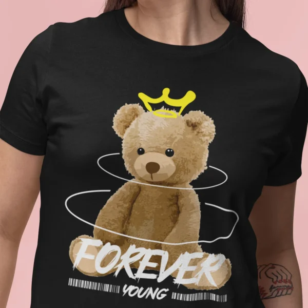 Streetwear Forever Young Bear T-Shirt