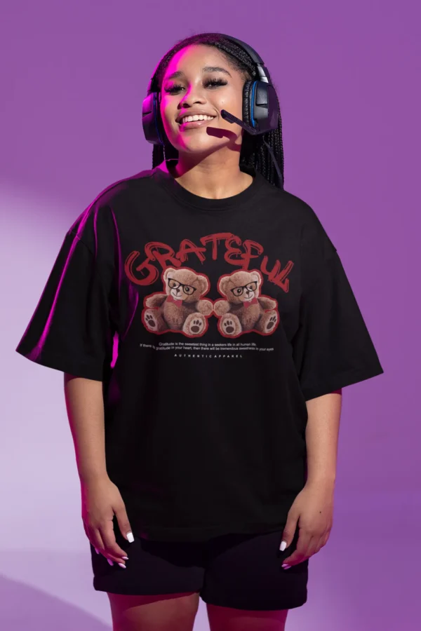 Streetwear Grateful Bear T-Shirt