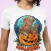 Streetwear Halloween Bear T-Shirt