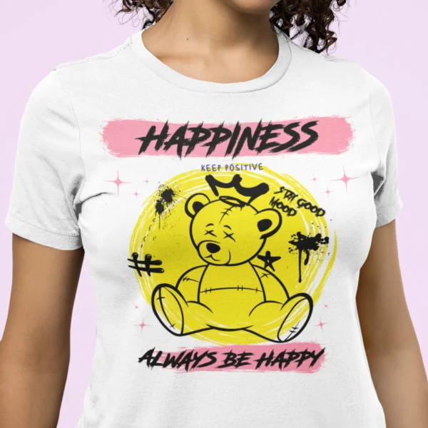 Streetwear Happiness 2 Bear T-Shirt