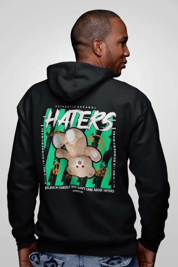 Streetwear Haters Bear Hoodie