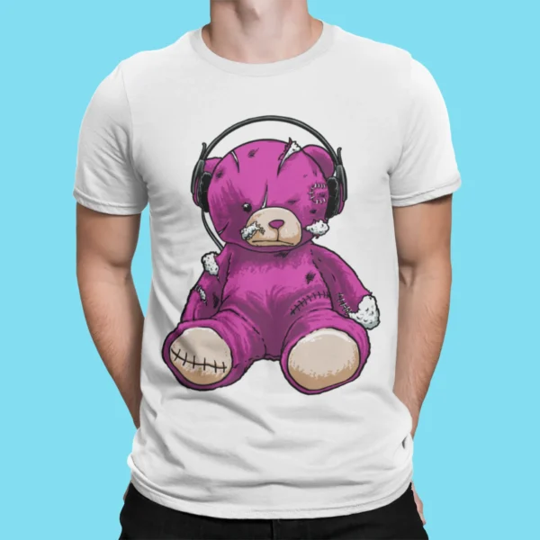 Streetwear Headphone Bear T-Shirt
