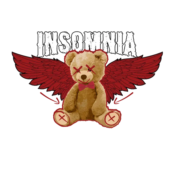 Streetwear Insomnia Bear T-Shirt