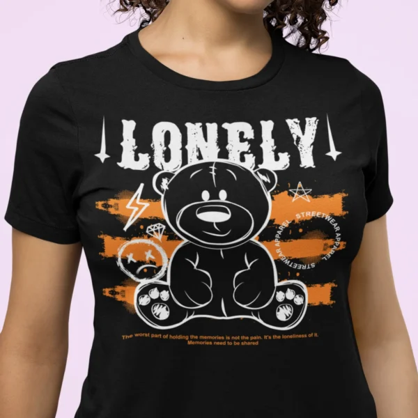 Streetwear Lonely Bear T-Shirt