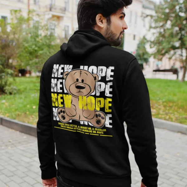 Streetwear New Hope Bear Hoodie