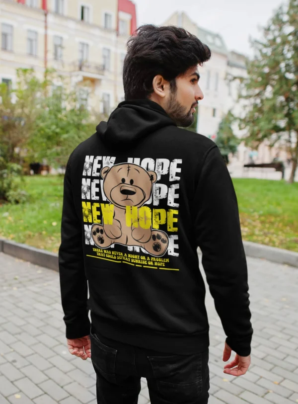 Streetwear New Hope Bear Hoodie