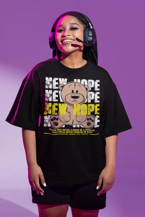 Streetwear New Hope Bear T-Shirt