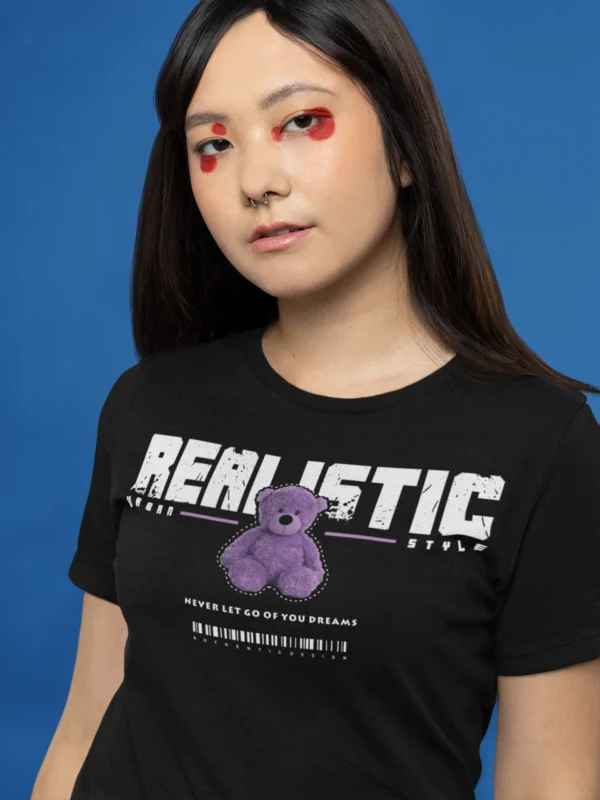 Streetwear Realistic Bear T-Shirt
